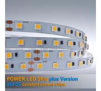 Mextronic Bande LED 5050 Chaude (2700K) 60W 500CM 24V Régulateur de Courant IP20