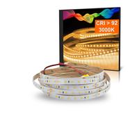 Mextronic Bande LED Atla Blanc Chaud (3000K) 24W 5 Mètre 24V IP20 Cri 92 Streif