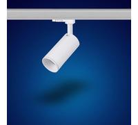 Mextronic Projecteur LED 3 phases pour rail électrique/système de rail (GU10) rotatif et orientable pour ampoules GU10