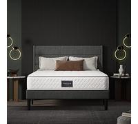 MEXUS Matelas 90x200, Matelas Ressorts Ensaches, Matelas en Latex Naturel, Matelaser Memoire Forme Hybride pour Améliorez Qualité Votre Sommeil Prévenez et Soulagez Douleurs Lombaires (90x200x25cm)