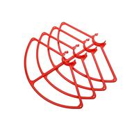 MEXWLOP 1 Ensemble de Protection d'hélice Typhoon Q500, Anneau de Protection sur Le Pare-Chocs, Cercles à dégagement Rapide, for Yuneec, Q500 Protection d'hélice de Drone(Rot)