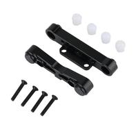 MEXWLOP 1 Jeu de Supports Bras Suspension inférieur arrière en métal, for Arrma, for Kraton, for Senton, for Typhon, for Talion, for Voiture 1/8 RC Bras de Suspension(Schwarz)