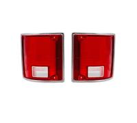 MEXWLOP 1 paire de feux freinage arrière for pare-chocs GM2800122/GM2801122, for C10 C20 C30 K10 1973-1991 Ensemble de boîtier de feu arrière de camion