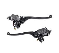 MEXWLOP 1 paire de pompe de frein moto Buggy Scooter cylindre universel pompe hydraulique poignée d'embrayage accessoires levier de frein gauche droit Levier de frein moto(Left Right A)