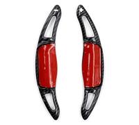 MEXWLOP 1 paire d'extensions de palettes changement vitesse volant voiture, for Toyota, for Camry, for Avalon, for Corolla Remplacement des palettes de changement de vitesse(Carbon Fiber Black)