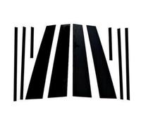 MEXWLOP 10 pièces/ensemble, for Toyota, for RAV4 XA50 2019 2020 2021 2022 2023, poteaux de pilier fenêtre porte, Kit couverture moulage Couverture de garniture de fenêtre de voiture