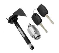 MEXWLOP 1355231 Loquet de verrouillage de déverrouillage du capot complet avec Kit de clé, for Ford, for Focus, MK2 C Max Kuga 2004-2012 Loquet de déverrouillage du capot Verrou de capot