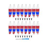 MEXWLOP 16 pièces hélice de remplacement 4726 accessoires légers ventilateurs d'aile lame rechange Kits vis, for Mini Drone DJI Mavic Ensemble de pales d'hélice de drone(Colorful)