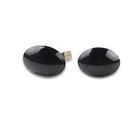 MEXWLOP 2 pièces clignotants de position latéraux ambre dynamiques, for Fiat, 500, for Maserati GranCabrio Granturismo Quattroporte Fit, for Ford, KA RU8 Clignotant(Dynamic Smoked Case)