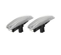 MEXWLOP 2 pièces feu de position latéral dynamique clignotant répéteur voyant lumineux, for Land Rover, Discovery 3 4 Freeland 2, for Range, for Rover, Spor Clignotant(Dynamic Clear)