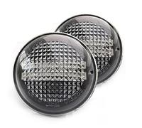 MEXWLOP 2 pièces marqueur latéral ambre dynamique clignotant coulant clignotant séquentiel lumière ambre Land, for Range, for Rover, L322 2002-2012 Clignotant(No Dynamic Clear)