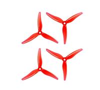 MEXWLOP 24 pièces/12 paires 51466 Hélice à trois pales 3 CW CCW 2306 2207 Moteur RC FPV Multirotor Ensemble de pales d'hélice de drone(Rot)