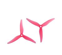 MEXWLOP 24 pièces/12 paires 51466 Hélice à trois pales 3 CW CCW 2306 2207 Moteur RC FPV Multirotor Ensemble de pales d'hélice de drone(Pink)