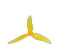 MEXWLOP 24 pièces/12 paires 51499 Hélices à trois pales 2306 2207 Moteur RC FPV Multirotor 3 CW CCW Hélice Ensemble de pales d'hélice de drone(Orange)