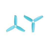 MEXWLOP 24 pièces/12 paires d'hélices à trois pales FPV 3, for MINI, moteur compatible quadricoptère 1306/1806 pouces 3052 Ensemble de pales d'hélice de drone(Blue)