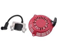 MEXWLOP 30500-Z0J-003 Bobine d'allumage 28400-Z0L-V20ZB Remplacement du démarreur à traction, for tondeuse gazon GCV160A GCV160LA Kit d'extracteur de moteur à corde de rappel