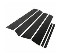 MEXWLOP 6 pièces de poteaux pilier fenêtre noirs voiture, ensemble revêtement d'habillage porte, for Kia Optima K5 Couverture de garniture de fenêtre de voiture