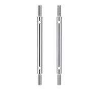 MEXWLOP Accessoires de Remise en état biellette Acier Inoxydable, Longueur 70mm 1:10, for Traxxas, for Voiture sur chenilles TRX-4 RC Bras de Suspension(2PCS)