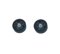 MEXWLOP Accessoires for aspirateur robot Dreame V11, V11SE, V12, V12pro, V16, V12S, V16S, M12, M13, M12S Ensemble de roues et moteurs pour aspirateur(BLACK 2pcs)