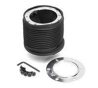 MEXWLOP Adaptateur de Kit moyeu volant noir, connecteur à dégagement rapide, for Peugeot, 206 GTI CC HDI XSI Centre de commande au volant