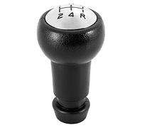 MEXWLOP Adaptateur de levier de levier de vitesse manuel à 5 vitesses, for citroën, C2 C3 C5 C4L, for Peugeot, 206 306 307 308 406 605 Pommeau de levier de vitesse(BLACK Without Adapter)