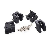 MEXWLOP Arbre d'entraînement à engrenage Conique en métal, fusée d'essieu, Supports de Liaison Support moyeu C, for essieu Axial AR60, for Wraith RR10 Bomber Rig RC Rock Racer Bras de Suspension(K)