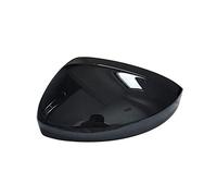 MEXWLOP Auto Side Rearview Mirror Cover, for VW, for, 2017 2018 Wing Shell Cap Housing, Rear View Protection Frame Capuchon de couverture de rétroviseur d'aile de vo(Black A Pair)