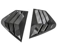 MEXWLOP Autocollant de Garniture volet latéral, for Kia, for Optima K5 2011-2015 Superposition de persiennes d'aération latérales d(Black Carbon)