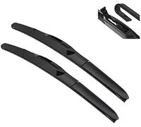 MEXWLOP Balai d'essuie-glace de qualité for Porsche Boxster 986 22"+21" 1996-2004 Lave-glace avant Pare-brise Essuie-glaces Accessoires Parfait for les pare-brise (Couleur : Type A 2221, Taille : LEF)