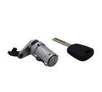 MEXWLOP BARILLET DE SERRURE PORTE GAUCHE AVEC UNE CLÉ RAINURE, for Peugeot, 307 (NOUVEAU) Remplacement du commutateur d'allumage de voiture