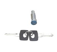 MEXWLOP Barillets de serrure porte avec 2 clés, for, for, VITO W638 Remplacement du commutateur d'allumage de voiture(BLACK 1pc Barrel)