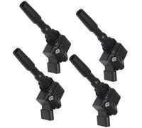 MEXWLOP Bobine d'allumage 04e905110e Bobines, for A1 A3 A4 B9 Q2 Q3 1/4 Accessoires de bobine Pack bobines Bobine d'allumage(BLACK Rear right)