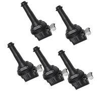 MEXWLOP Bobine d'allumage Bobines, for Kuga, for Focus, 2.5T 2009 Ignite Parts 30713417 Pack de bobines Bobine d'allumage(BLACK 5pcs)