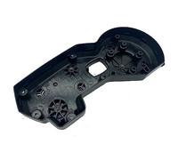 MEXWLOP Boîtier d'instrument de compteur vitesse jauges couvercle boîtier tachymètre d'odomètre, for FZ1 FZ1N FZ1S FZ6 FZ6N XJ6 tour unique Boîtier de tableau de bord pour moto(BLACK C)