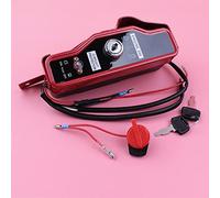 MEXWLOP Boîtier d'interrupteur d'arrêt d'allumage avec clés GX390 GX340 13HP 11HP GX 390 340 Moteur de Tondeuse à Gazon Pièce de Rechange Kit d'interrupteurs pour tronçonneuse
