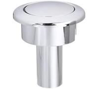 MEXWLOP Bouton poussoir de chasse d'eau de toilette chromé | de remplacement unique, pour Siamp Storm 33A