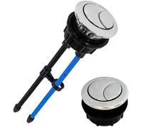 MEXWLOP Bouton poussoir de réservoir toilette 38 mm, double chasse d'eau | réglable, pour Glacier Bay Aquasource Toto American Standard