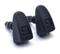 MEXWLOP Buses de jet lave-glace pare-brise avant voiture, couvercle bec ventilateur d'eau, sortie, réglage buse d'essuie-glace Essuie-glaces extérieurs de voiture