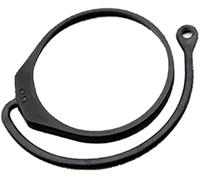 MEXWLOP Câble de Bouchon de réservoir d'essence for Skoda, Octavia, A4, A5, A7, Superb, Fabia, Yeti, KODIAQ, Rapid, Seat Bouchon de réservoir avec Attache(Black Line with Ring)