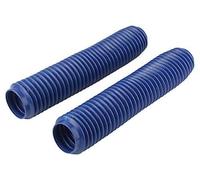MEXWLOP Cache-poussière Universel for Amortisseur de Choc Avant de Moto, 360 x 60 mm, 1 Paire, Bleu Protections de Fourche de Moto