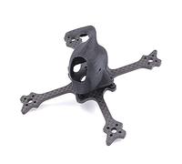 MEXWLOP Cadre de Cure-Dents 100mm 2.5 Pouces 3MM, Kit de Cadre de Bras for Drone RC FPV Racing Quadcopter Freestyle True X 1103 8000kv 65MM Kit de Cadre de Drone FPV(Eyas100 (19MM))