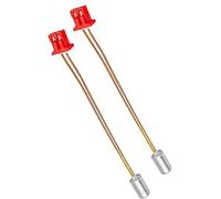 MEXWLOP Capteur de température thermistance d'extrudeuse NTC 100K 3950, for Sprite Extruder Pro FDM Ender 3 S1 CR10, for Smart, SI Sermoon V1 Imprimante 3D, Rouge, 300℃ Capteur de température