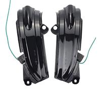 MEXWLOP Clignotant dynamique clignotant latéral, for Ford, for Mondeo, MK5 2014-2019 MKV 5 2015 2016 2017 2018 MK V CD CE CF paire flèche Clignotant(Blue-Yellow)