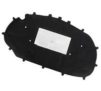 MEXWLOP Coussin d'isolation phonique for Moteur de Capot Avant, Couverture insonorisée en Coton, Tapis d'isolation Thermique, for VW, for Golf, 6, for Golf, 6 GTI Housse de Tapis insonorisée(Schwarz)