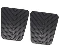 MEXWLOP Couvercle de coussinet pédale d'embrayage frein voiture, for Hyundai Accent Verna Super Pony Avega Excel Brio II 2005-2010 Couvre-pédale de voiture(BLACK 2Pc)