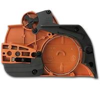 MEXWLOP Couvercle de pignon d'embrayage latéral avec frein de chaîne for tronçonneuse Husqvarna 445 450, pièces de rechange OEM 544097901 544097902 Carter d'embrayage pour tronçonneuse