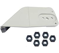 MEXWLOP Couvercle d'embrayage de pignon avec écrou de barre, for tronçonneuse STIHL MS240 MS260 MS340 MS360 MS440 MS460 024 034 039 044 Carter d'embrayage pour tronçonneuse