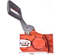 MEXWLOP Couvercle latéral de frein de chaîne ABS et pignon d'embrayage 503498103, for tronçonneuses Husqvarna 50, 51 et 55 Carter d'embrayage pour tronçonneuse