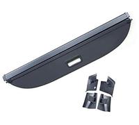 MEXWLOP Couverture de Coffre, for Tesla, for modèle Y, Rideau Porte-Bagages arrière Voiture, Bouclier sécurité séparation rétractable Support de Rangement pour Coffre