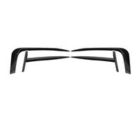 MEXWLOP Couverture de paupière sourcil phare antibrouillard noir brillant voiture, for Jetta, MK7 2019 - 2021 séparateur becquet ventilation latérale pare-chocs avant Garniture de phare antibrouillard